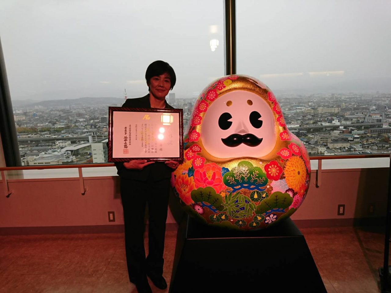 石川県健民運動推進本部　優良実践活動賞受賞しました。